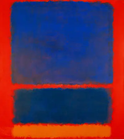 Blue, Orange, Red (Blau, orange, rot) Mark Rothko